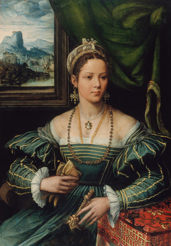 Bildnis einer Dame from Pieter de Kempeneer