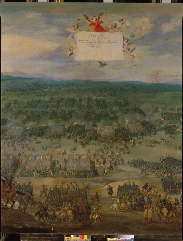 Die Schlacht am Weißen Berg am 8.11.1620 Detail from Pieter Snayers