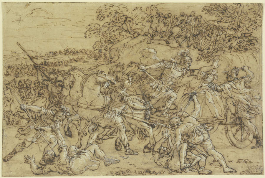 Alexanderschlacht from Pietro da Cortona
