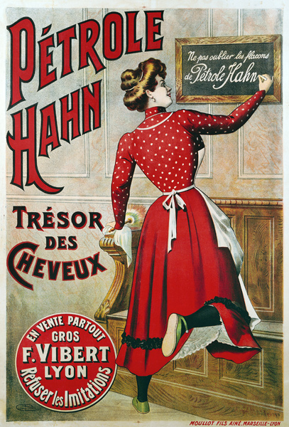Pétrole Hahn from Plakatkunst