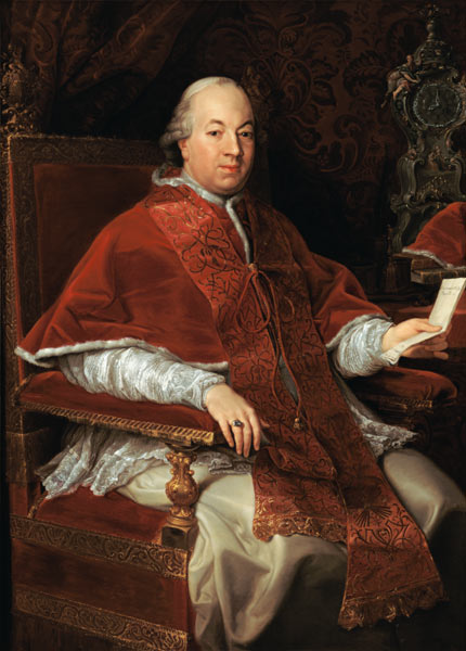 Papst Pius VI. from Pompeo Girolamo Batoni