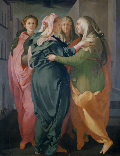 The Visitation from Pontormo,Jacopo Carucci da