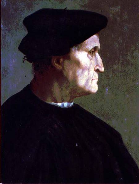 Portrait of Francesco da Castiglione from Pontormo,Jacopo Carucci da