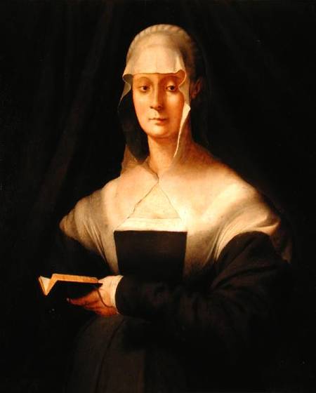 Portrait of Maria Salviati from Pontormo,Jacopo Carucci da