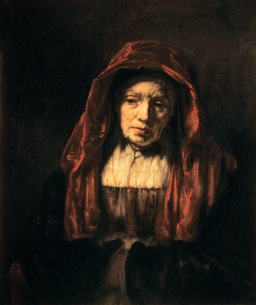 Bildnis einer alten Frau (der Mutter des Künstlers) from Rembrandt van Rijn