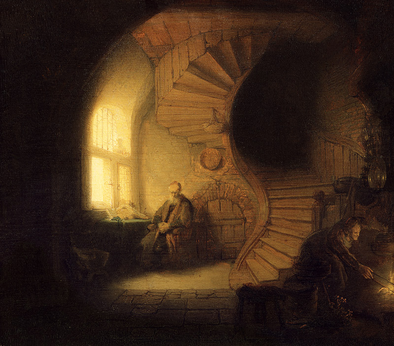 Der Philosoph from Rembrandt van Rijn