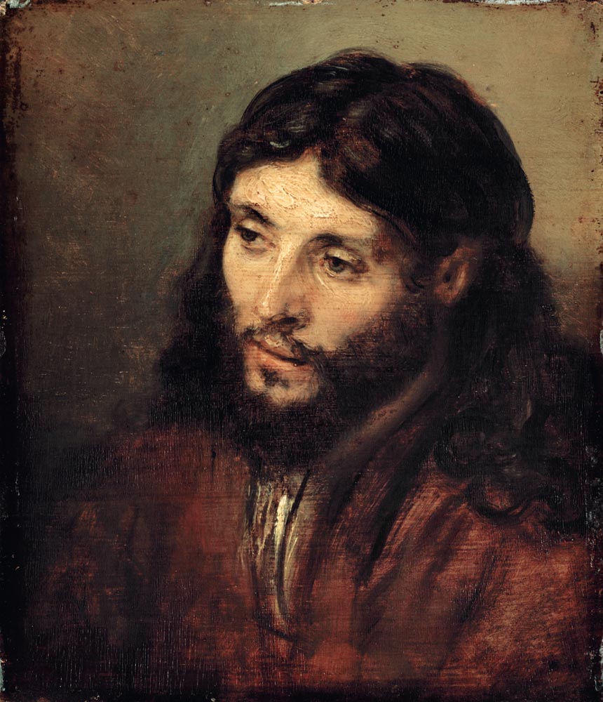 Kopf des Christus from Rembrandt van Rijn