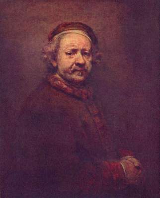 Altersbildnis des Malers from Rembrandt van Rijn