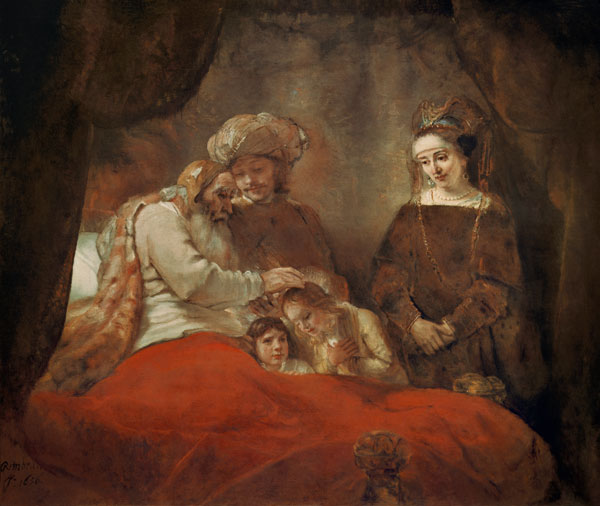 Der Jakobssegen from Rembrandt van Rijn