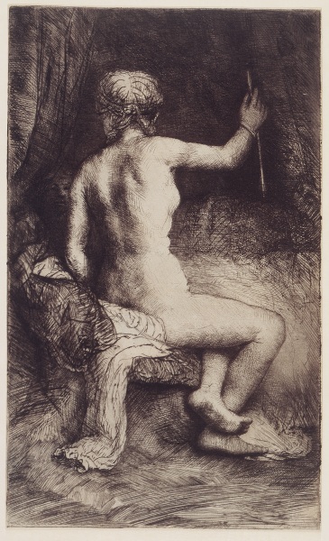Die Frau mit dem Pfeil from Rembrandt van Rijn