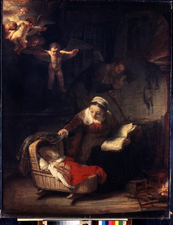 The Holy Family from Rembrandt van Rijn