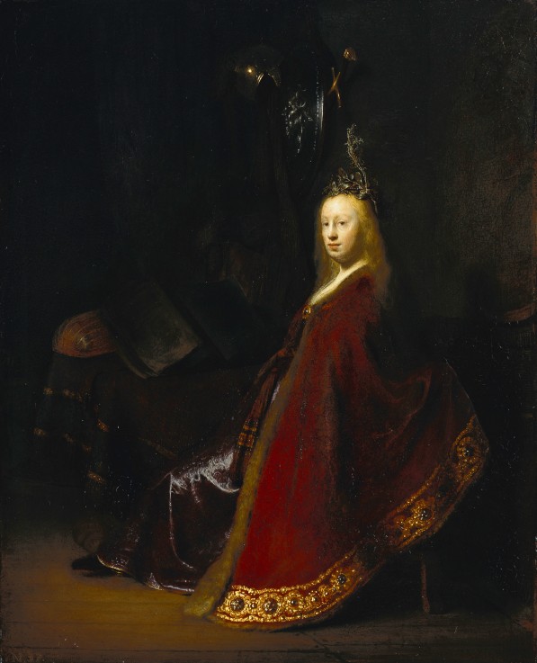 Minerva from Rembrandt van Rijn