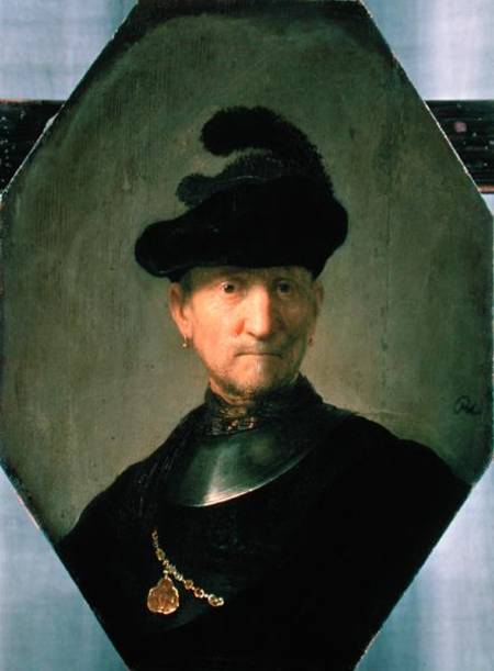 Old Warrior from Rembrandt van Rijn