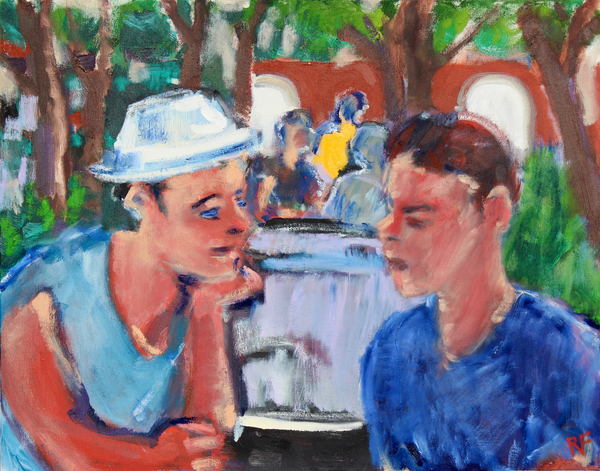 Conversation in the Park from Richard Fox