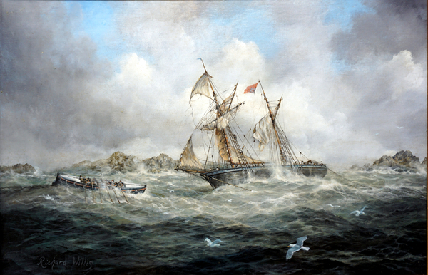 A Storm at Sea from Richard  Willis