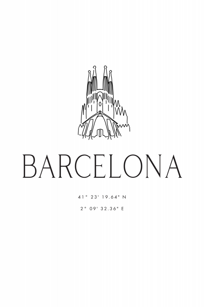 Koordinaten der Stadt Barcelona from Rosana Laiz Blursbyai