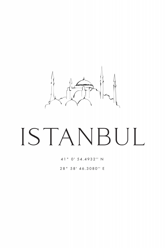 Koordinaten von Istanbul from Rosana Laiz Blursbyai