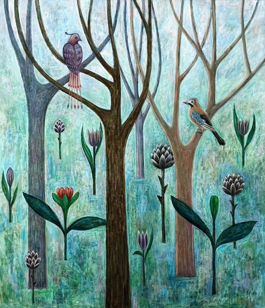 Fantasy Garden, 2005 (oil on canvas)  from Ruth  Addinall