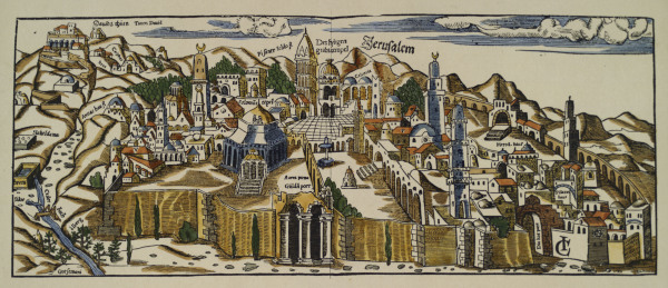 Jerusalem im 16.Jh from S. Münster