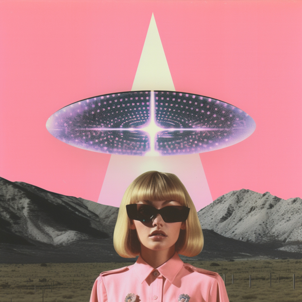2Cool2bAbducted Collage Art from Samantha Hearn