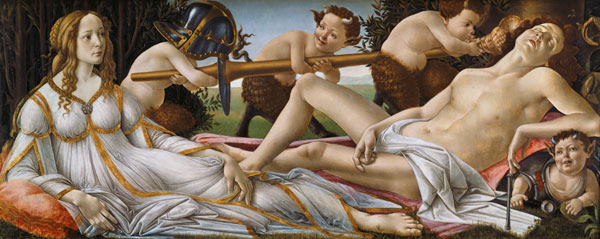 Venus und Mars from Sandro Botticelli