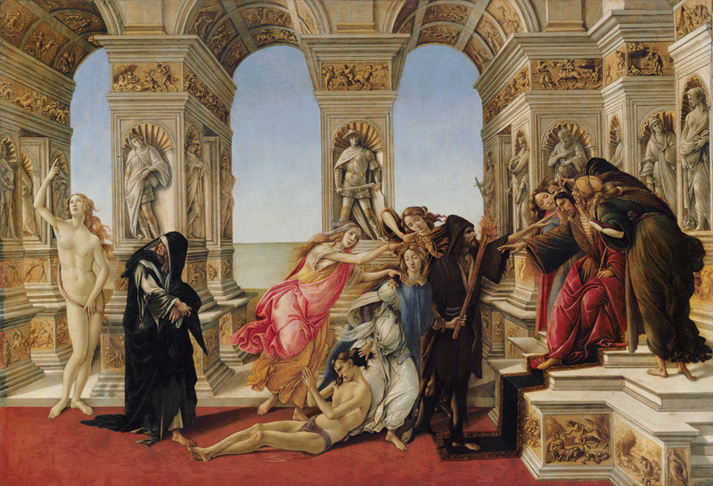 Verleumdung from Sandro Botticelli