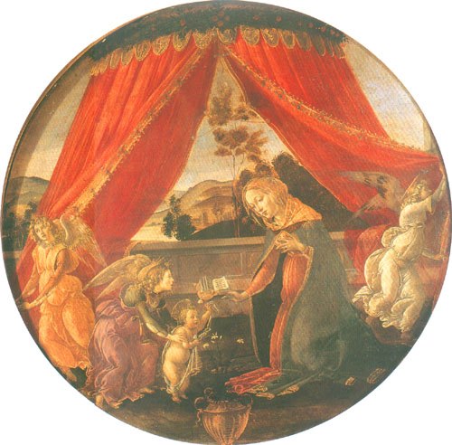 Madonna und Kind mit drei Engeln from Sandro Botticelli