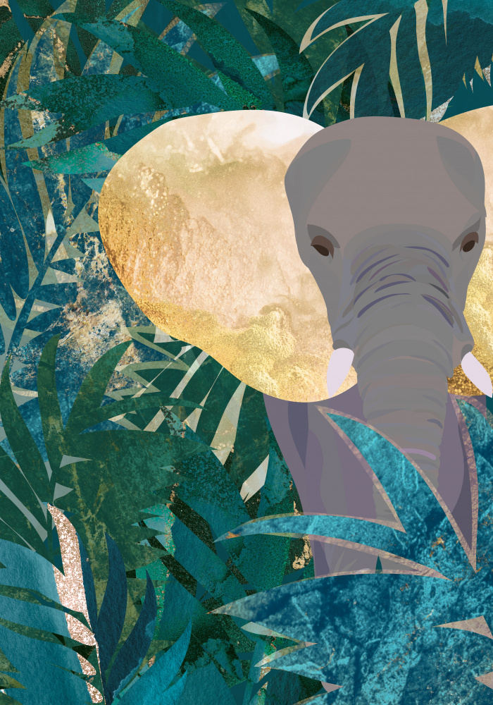Elefant im Dschungel from Sarah Manovski