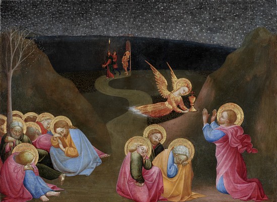 The Agony in the Garden from Sassetta