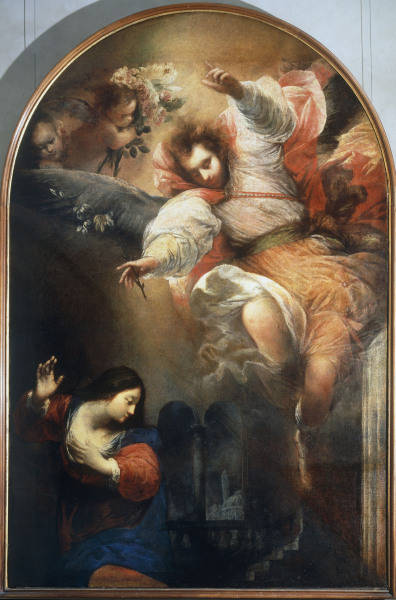 S.Mazzoni, Verkuendigung an Maria from Sebastiano Mazzoni