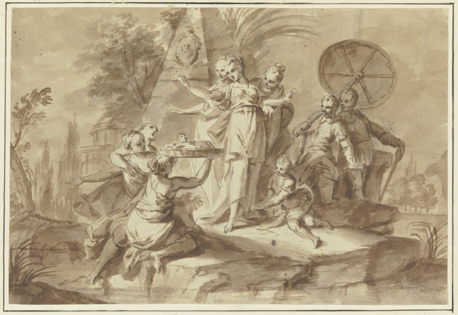 Architekturstudie from Sebastiano Ricci