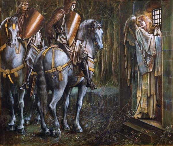 Das Scheitern von Sir Gawein und Sir Uwein from Sir Edward Burne-Jones