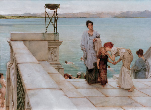 Ein Kuss from Sir Lawrence Alma-Tadema