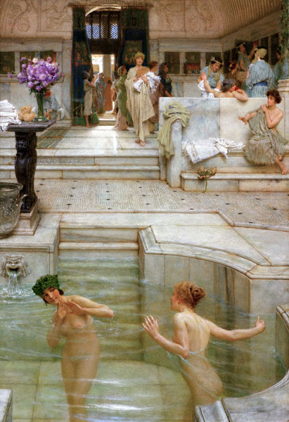 Die Lieblingsbeschäftig from Sir Lawrence Alma-Tadema
