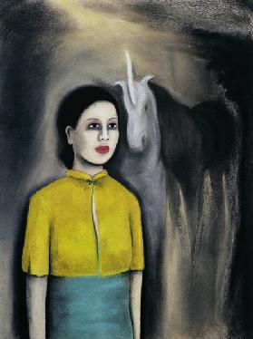 The Spell, 2000 (pastel and charcoal on paper) 