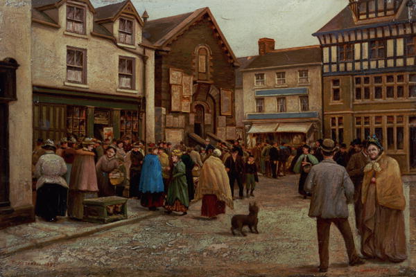 Warrington: street scene from T. Hesketh