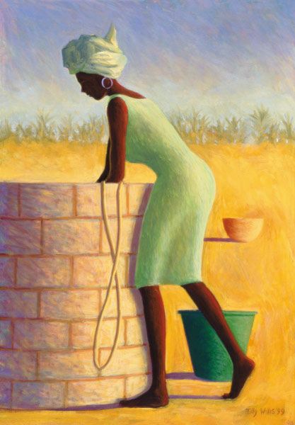 Water from the Well, 1999 (oil on canvas)  from Tilly  Willis
