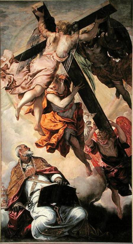 Apparition of the Cross to St Peter from Tintoretto (eigentl. Jacopo Robusti)