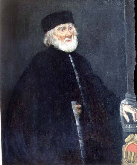 Portrait of the Procurator Nicolo Priuli from Tintoretto (eigentl. Jacopo Robusti)