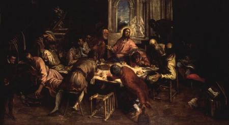 The Last Supper from Tintoretto (eigentl. Jacopo Robusti)