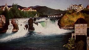 Der Rheinfall von Schaffhausen from Tivadar Csontváry-Kosztka