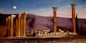 Die Ruine des Zeus-Tempels in Athen