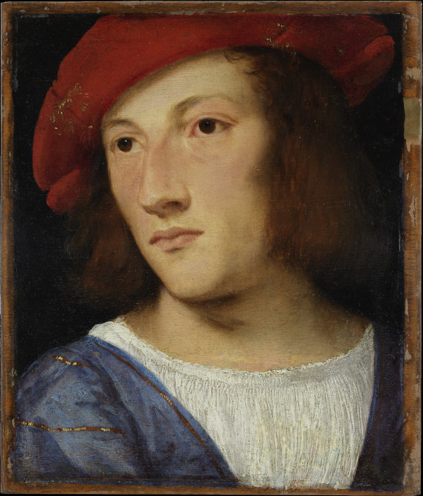 Bildnis eines jungen Mannes from Tizian