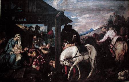 The Adoration of the Magi from Tizian (eigentl. Tiziano Vercellio)