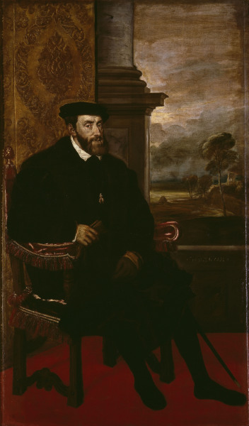 Charles V from Tizian (eigentl. Tiziano Vercellio)