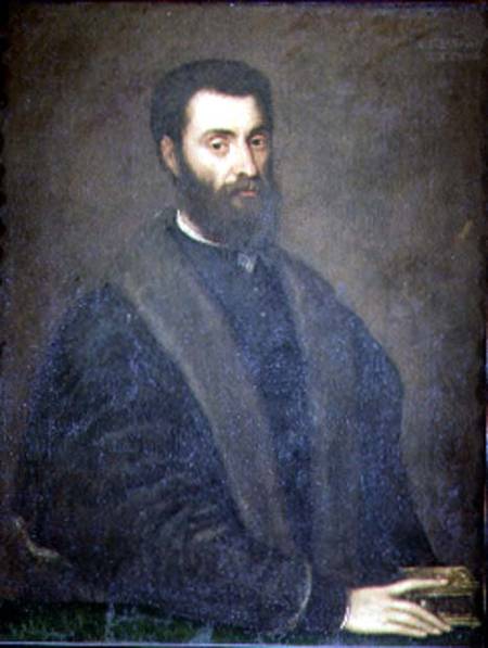 Portrait of Sperone Speroni from Tizian (eigentl. Tiziano Vercellio)