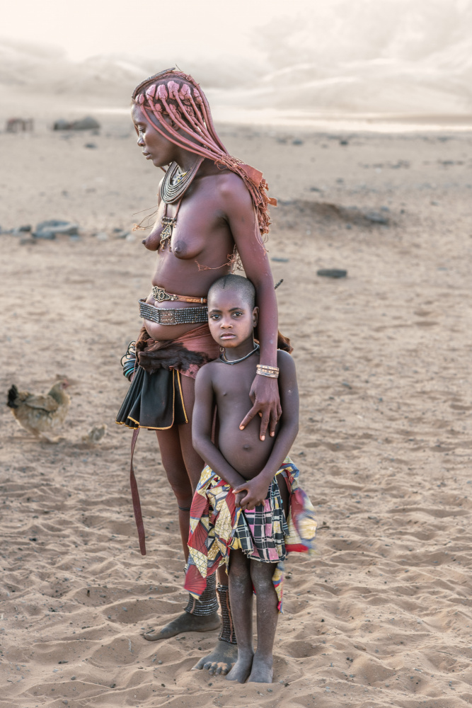 Himba-Mutter und Tochter from Trevor Cole