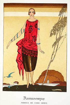 Romanik - Entwurf von Chez Jenny, 1919-21