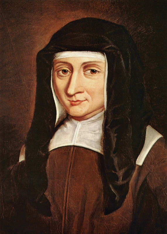 Saint Louise de Marillac (1591-1660) from Unbekannter Künstler