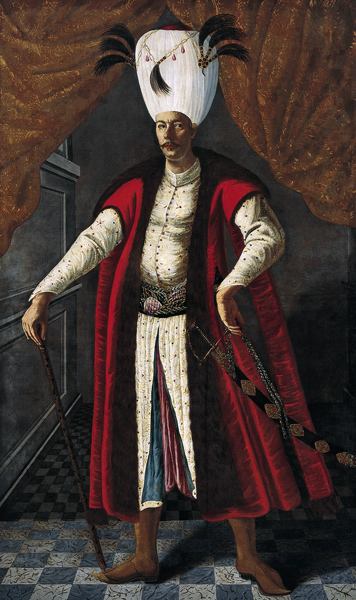 Portrait of Mehmed IV (1642-1693), Sultan of the Ottoman Empire from Unbekannter Künstler